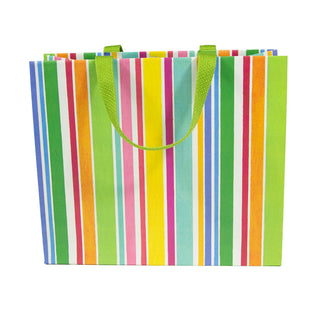 Cabana Stripe Bright Large Gift Bags - 1 Each