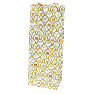 Deco Cocktails Wine & Bottle Gift Bags - 1 Each
