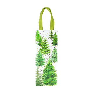 White Christmas Wine & Bottle Gift Bags - 1 Each
