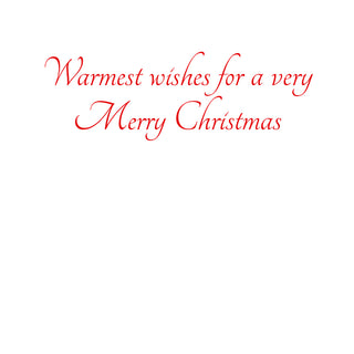 Merry And Bright Tree C-Sized Christmas Cards Pack in Cello - 5 Cards & 5 Envelopes