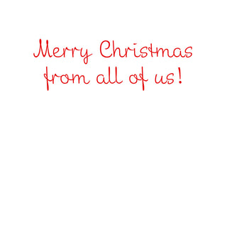 Santa'S Selfies C-Sized Christmas Cards Pack in Cello - 5 Cards & 5 Envelopes