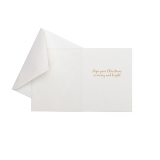 Modern Painted Ornaments Petite Boxed Christmas Cards - includes 15 cards & envelopes