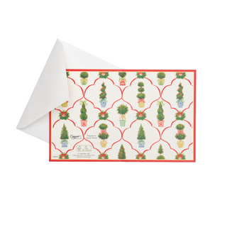 Petit Jardin De Noel Petite Boxed Christmas Cards - includes 15 cards & envelopes