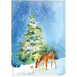 Christmas Fauna Small Boxed Christmas Cards - includes 15 cards & envelopes
