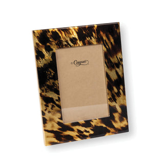 Tortoiseshell 5" x 7" Lacquer Picture Frame - includes 1 frame