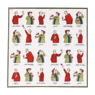 Wine Tasting Cocktail Napkin - includes 20 napkins