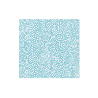 Pebble Seafoam Paper Linen Boxed Cocktail Napkins - 15 Per Package