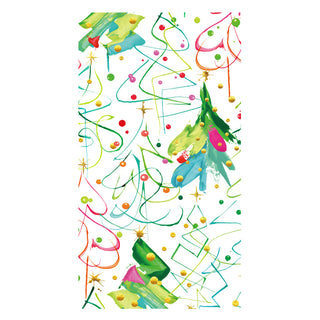 Pop Christmas Guest Towel Napkins - 15 Per Package