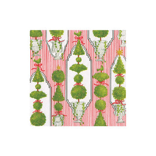 Eloise Red Cocktail Napkins - 20 Per Package