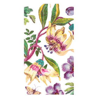 Porcelain Blooms Ivory Guest Towel Napkins - 15 Per Package