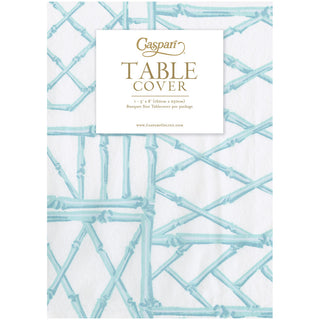 Bamboo Screen Robin's Egg Paper Linen Table Covers - 1 Each
