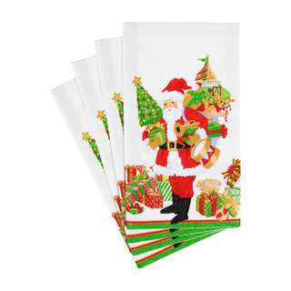 Mr. Claus Guest Towel Napkins - 15 Per Package
