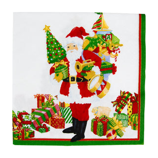Mr. Claus Luncheon Napkins - 20 Per Package