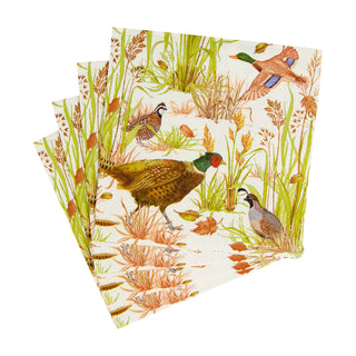 Birds Of A Feather Cocktail Napkins - 20 Per Package