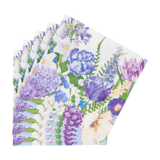 Shades Of Blue Luncheon Napkins - 20 Per Package