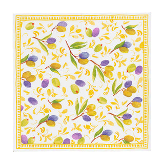 Mediterranean Dijon Cocktail Napkins - 20 Per Package