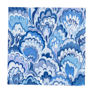 Marbled Ceramica Indigo Cocktail Napkins - 20 Per Package