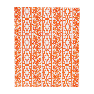 Coral And Trellis Coral Guest Towel Napkins - 15 Per Package