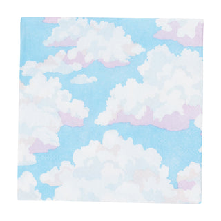 Blue Skies Cocktail Napkins - 20 Per Package
