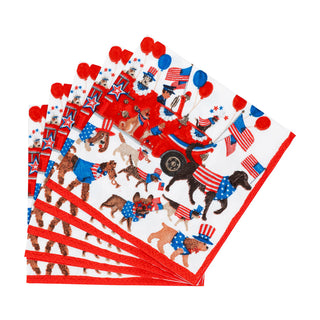 Join The Parade Cocktail Napkins - 20 Per Package