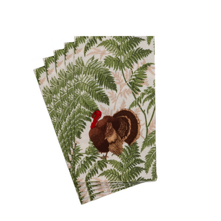 Turkey Among Ferns Guest Towels - includes 15 Guest Towels