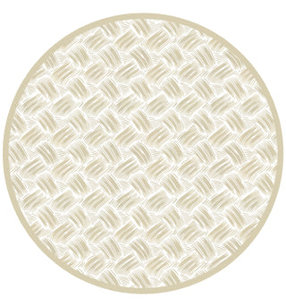 Basketry Flax Hardback Placemat - 1 count