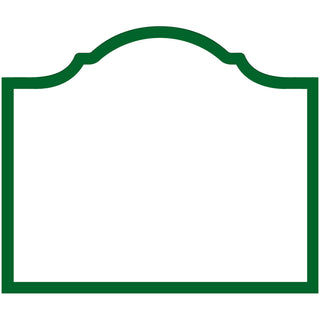 Arch Hunter Green Place Cards - includes 8 Place Cards
