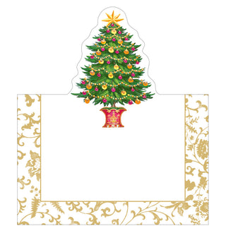 Gilded Tree Place Cards Die Cut Package 8 In
