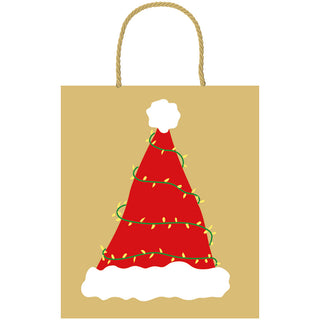 Be Merry Large Gift Bag 10"L x 4.75"W x 11.75"H - includes 1 bag