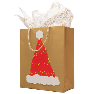 Be Merry Large Gift Bag 10"L x 4.75"W x 11.75"H - includes 1 bag