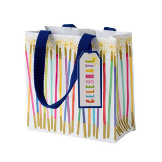 Caspari Party Candles Small Square Gift Bag - 1 Each 10004B1.5