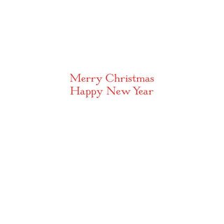 Holly Sprig Christmas Cards in Cello Pack - 5 Cards & 5 Envelopes
