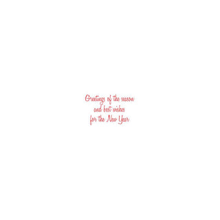 Leon Mini Christmas Cards in Cello Pack - 5 Cards & 5 Envelopes