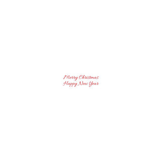Painted Ornaments Christmas Cards in Cello Pack - 5 Cards & 5 Envelopes