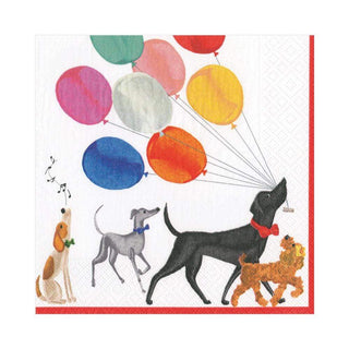 Caspari Charlee's Parade Paper Luncheon Napkins - 20 Per Package 12310L