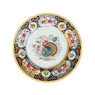 Caspari Thanksgiving Setting Paper Salad & Dessert Plates - 8 Per Package 14170SP