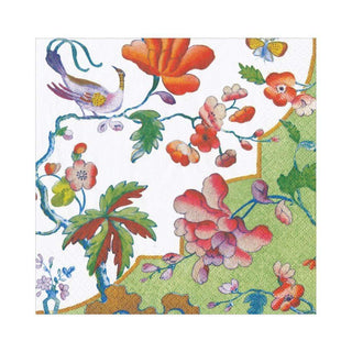 Caspari Summer Palace Paper Luncheon Napkins in Celadon - 20 Per Package 16360L