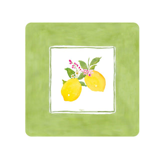 Limoncello Square Salad & Dessert Plates - 8 Per Package