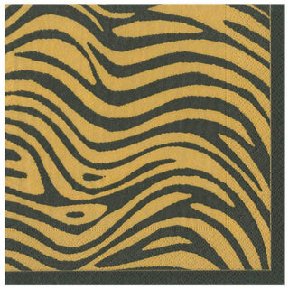 Caspari Serengeti Paper Dinner Napkins in Ochre - 20 Per Package 7353D