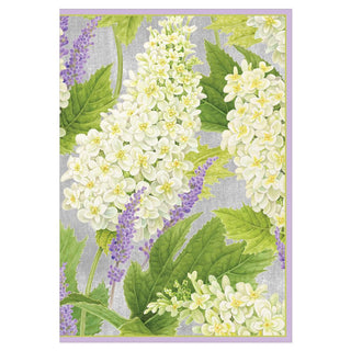 Caspari Fleurs de Mariage Wedding Card - 1 Card & 1 Envelope 87507.02
