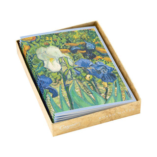 Caspari Van Gogh Irises Boxed Note Cards - 8 Note Cards & 8 Envelopes 87609.46