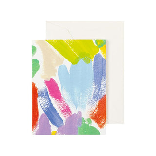 Caspari Brushstroke Gift Enclosure Cards - 4 Mini Cards & 4 Envelopes 8988ENC