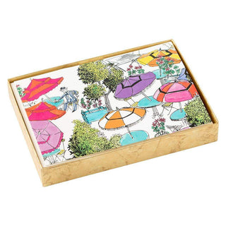 Caspari Garçon Boxed Note Cards - 8 Note Cards & 8 Envelopes 90604.46