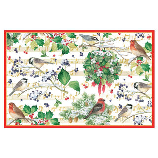 Winter Song Christmas Cards in Cello Pack - 5 Cards & 5 Envelopes