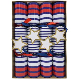 Breton Stripe Eday Crackers-10 Inch Long/8In