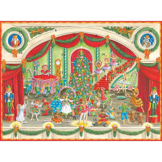 Caspari Christmas Ballet 3D Advent Calendar - 1 Each ADV251