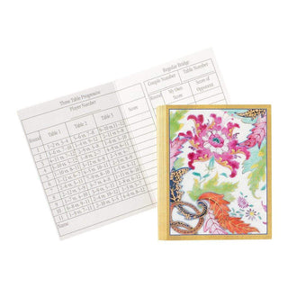 Caspari Tobacco Leaf Bridge Tally Sheets - 12 Per Package BT128