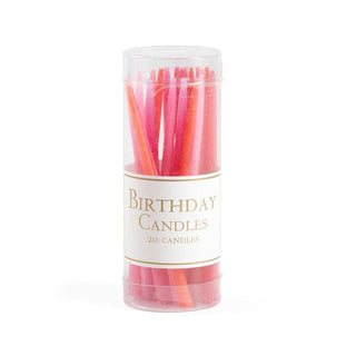 Caspari Birthday Candles in Flower Petals - 20 Candles Per Box CA952