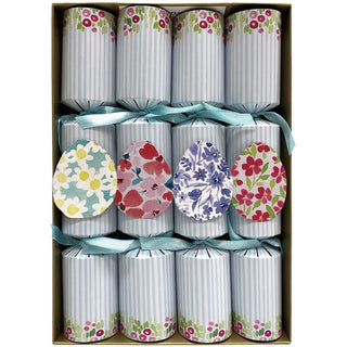 Caspari Floral Easter Eggs Celebration Crackers - 8 Per Box CK139.10