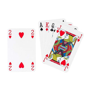 Caspari Palms Bridge Gift Set - 2 Playing Card Decks & 2 Score Pads GS107